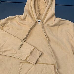 LAST CALL: American Eagle Outfitters Tan Hoodie Sweater